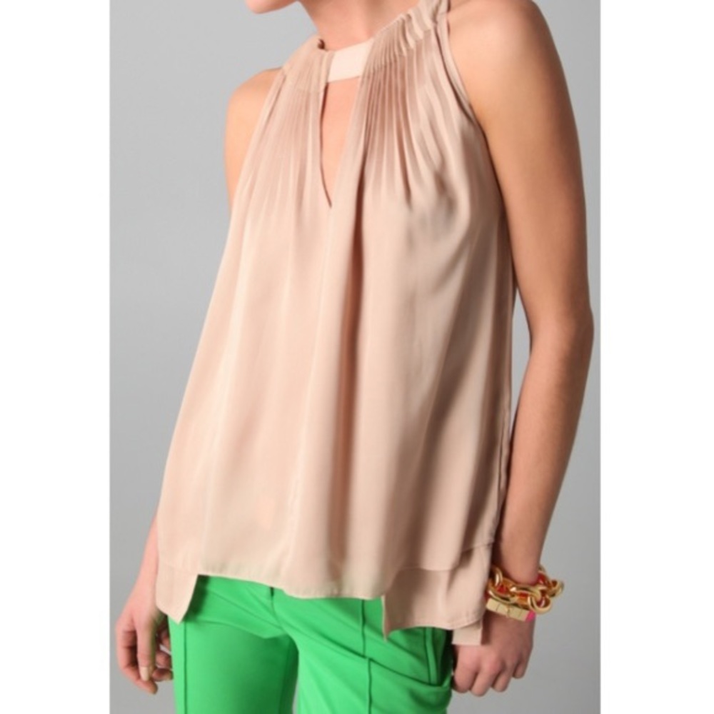 Diane Von Furstenberg silk tank top